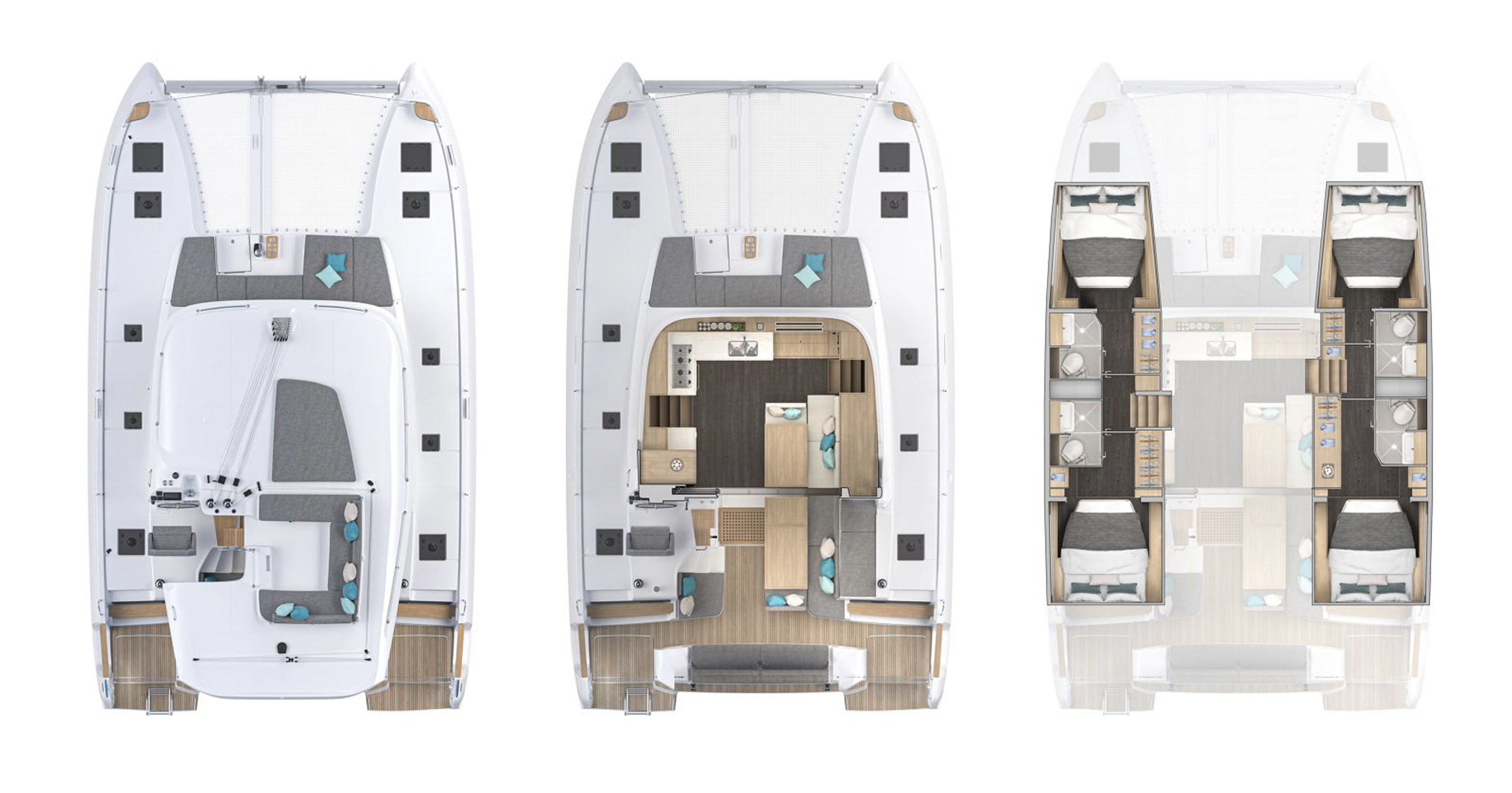 Lagoon 43 Layout