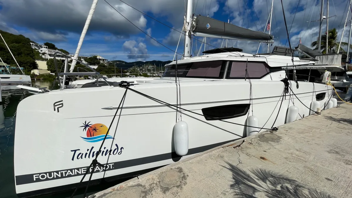 Tailwinds, Fountaine Pajot Elba 45 Quatuor sailing catamaran charter
