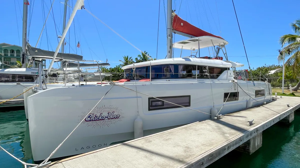 Chicko Uno, Lagoon 46 sailing catamaran charter